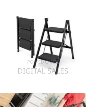 Folding Step Stool, Step Stool With Wide Anti-slip