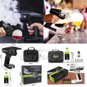 Smoking Gun Cocktail Smoker Kit With Bubble Liquid Essential Oil