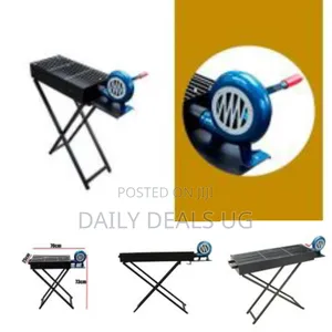 80x30cm Portable Charcoal BBQ Foldable Barbecue Grill Camping Picnic