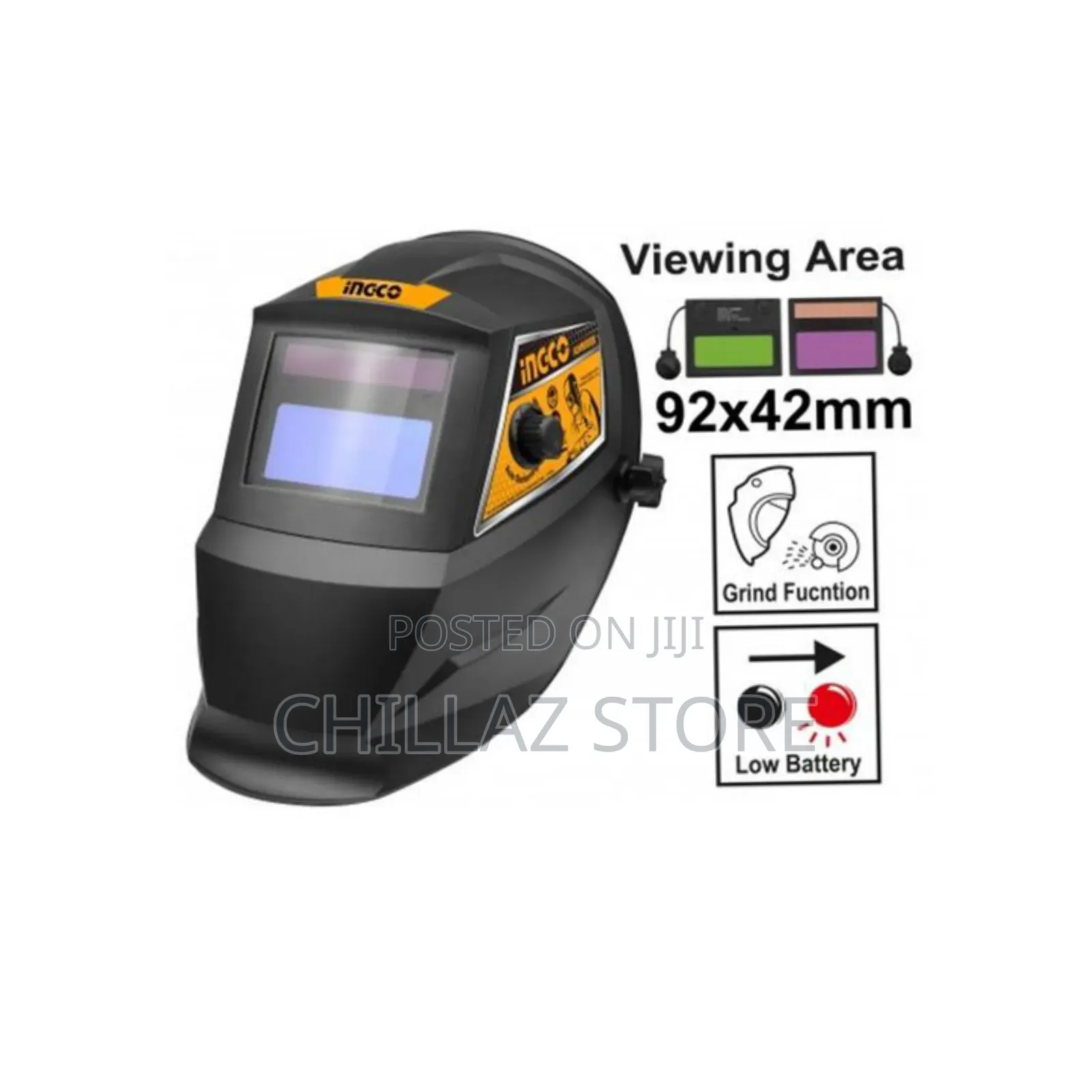 Ingco Auto Darkening Welding Helmet.