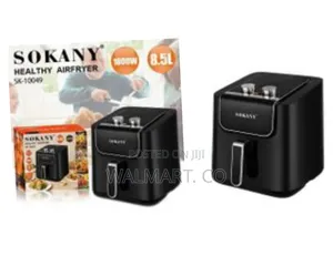 Sokany 8.5litres Electric Deep Air Fryer-Black