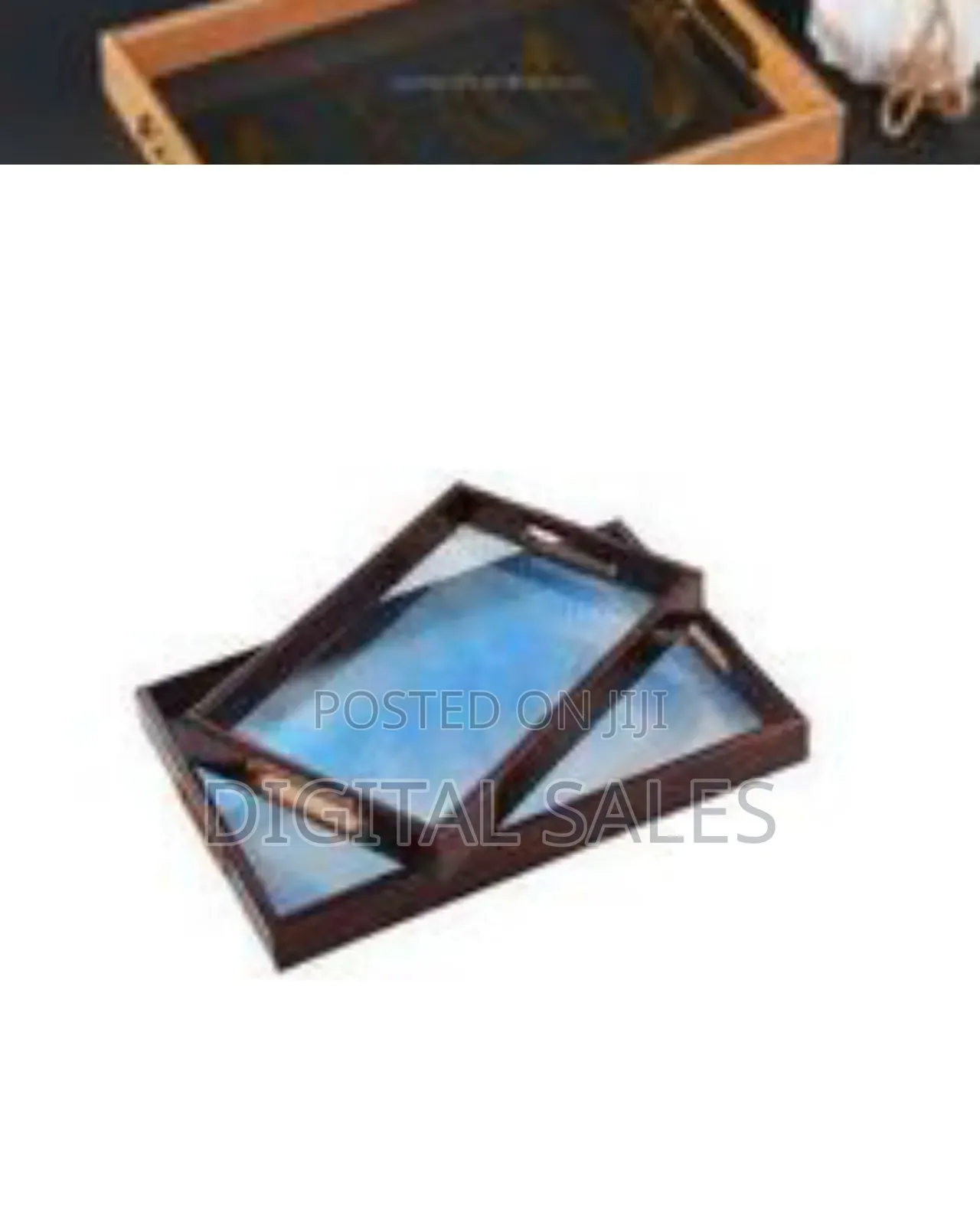 Plastic Glass Cup Holder Tray Tea Cakebserving Tray Set