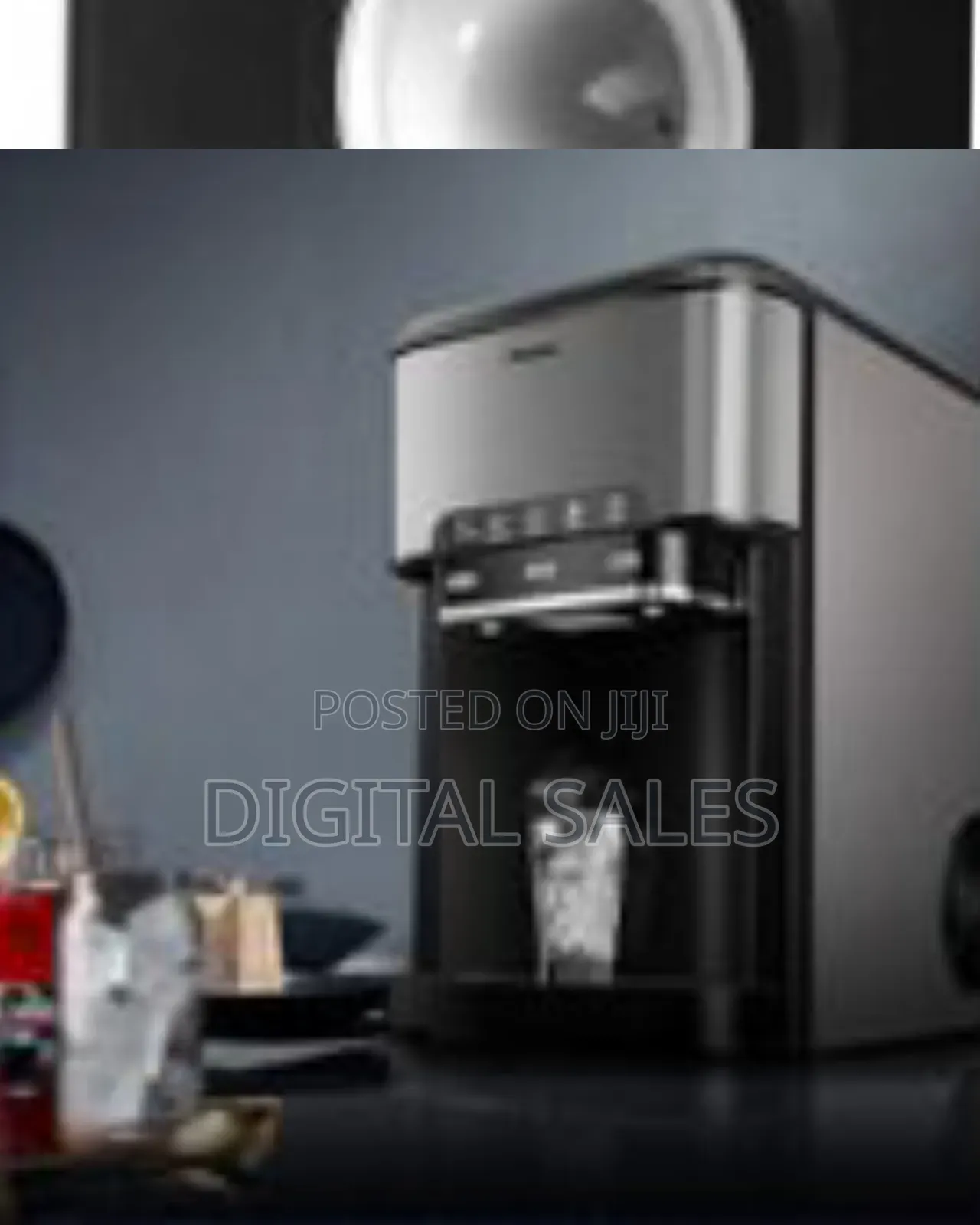 Hicon Professional Countertop Ice Maker With Cold and Hot Water