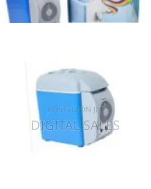 Portable Car Cooling and Warming Refrigerator, 7.5l,Blue