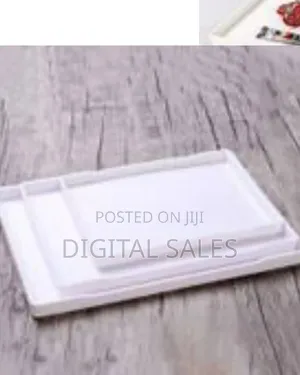 3 Pieces Deep Rectangular Melamine Trays Restaurant Cafe Hotel Kitchen
