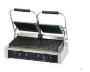 Double Sided Commercial Electric Grill Sandwich Panini Press Grill