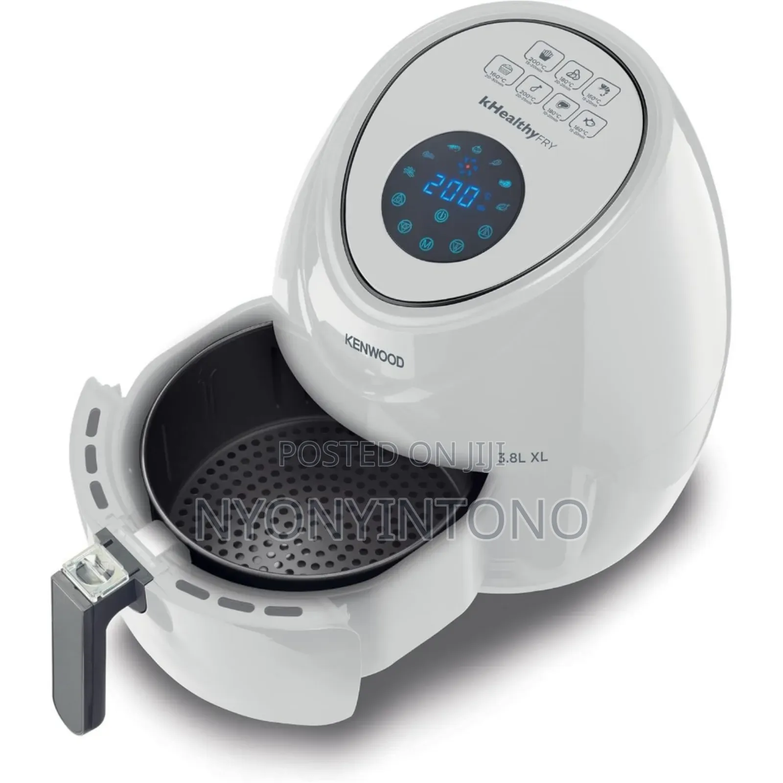 Kenwood 3.8l Airfryer Hfp30wh