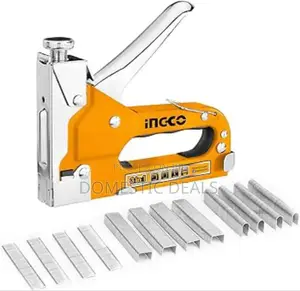 Ingco 3in1 Staple Gun Tucker Tacker Stapler