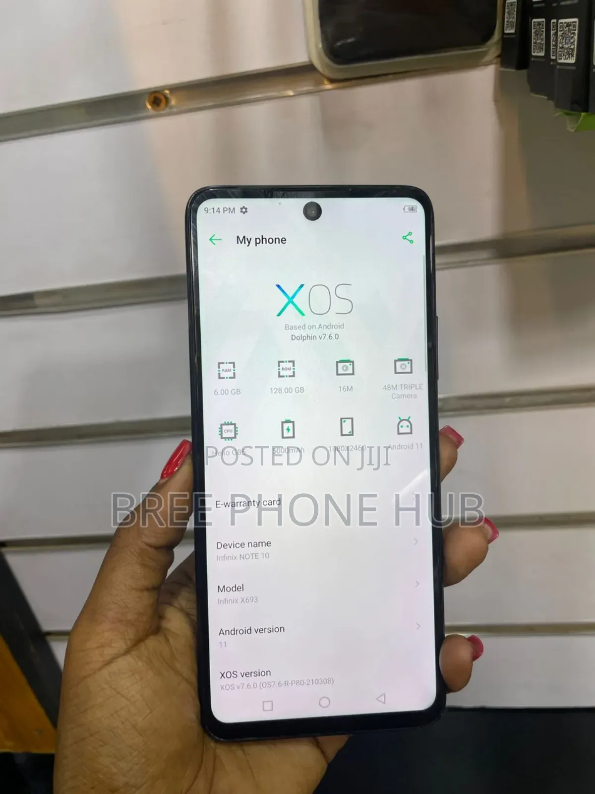 Infinix Note 10 128 GB Black