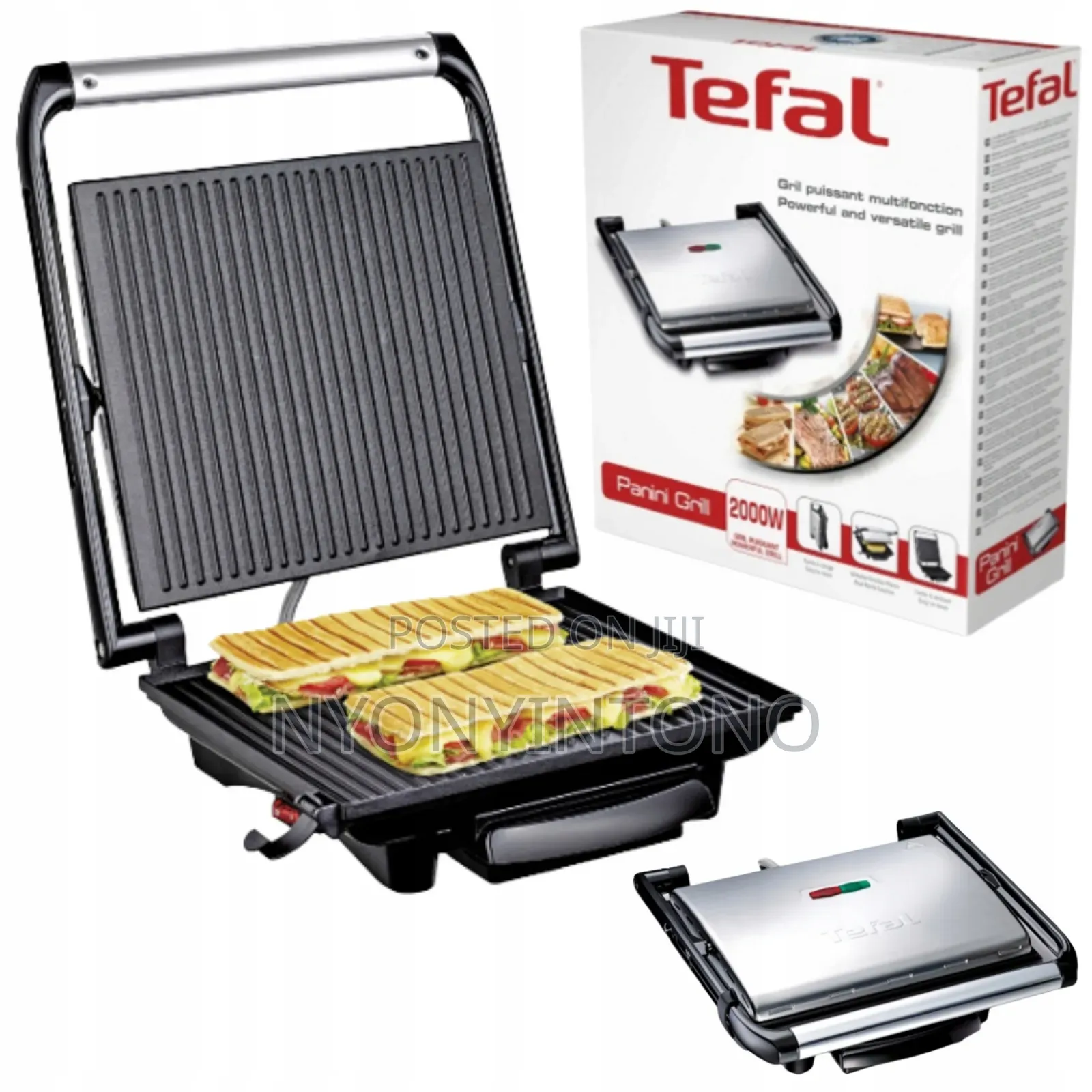 Tefal 2000w Contact Grill Gc241d28