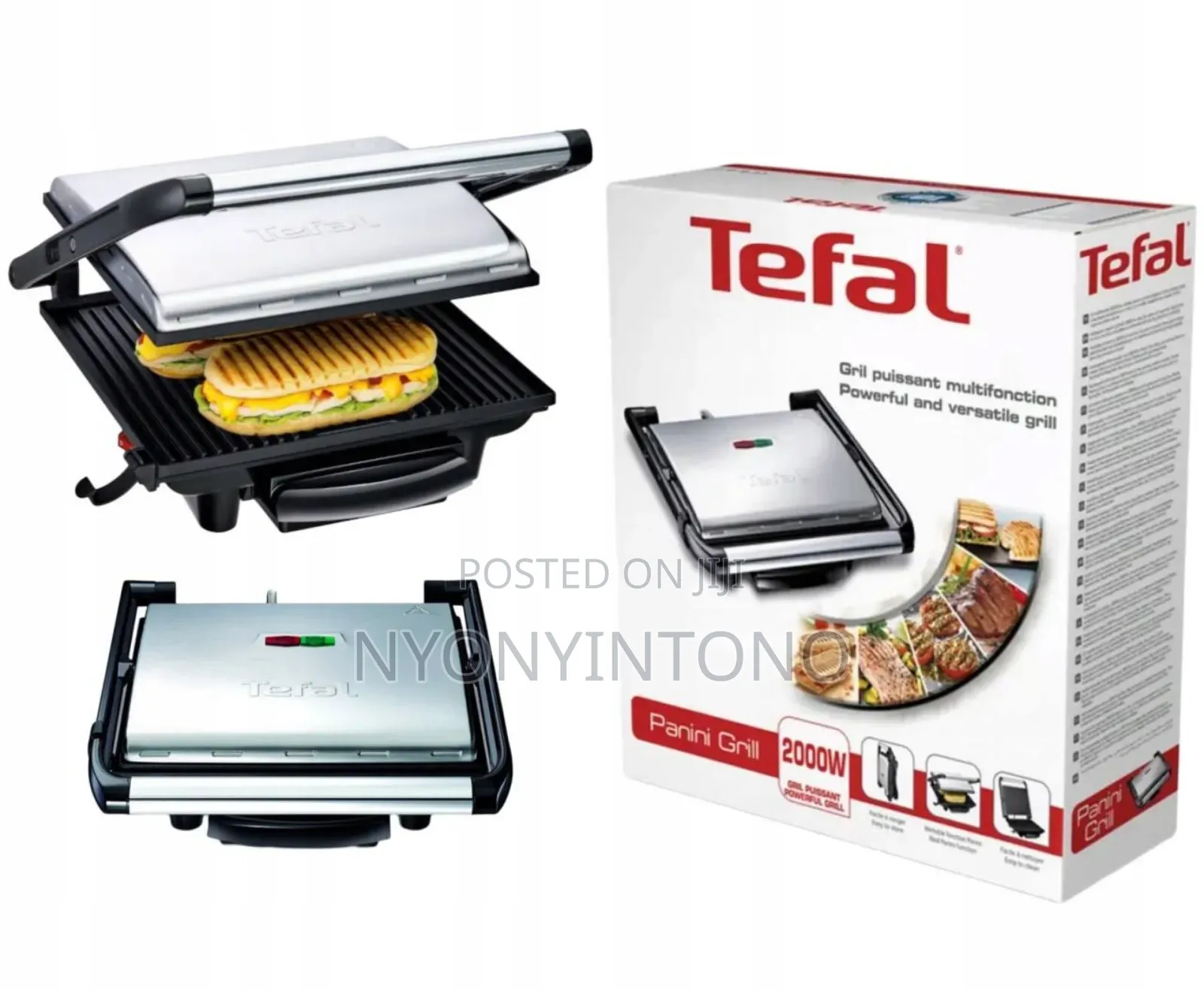 Tefal 2000w Contact Grill Gc241d28