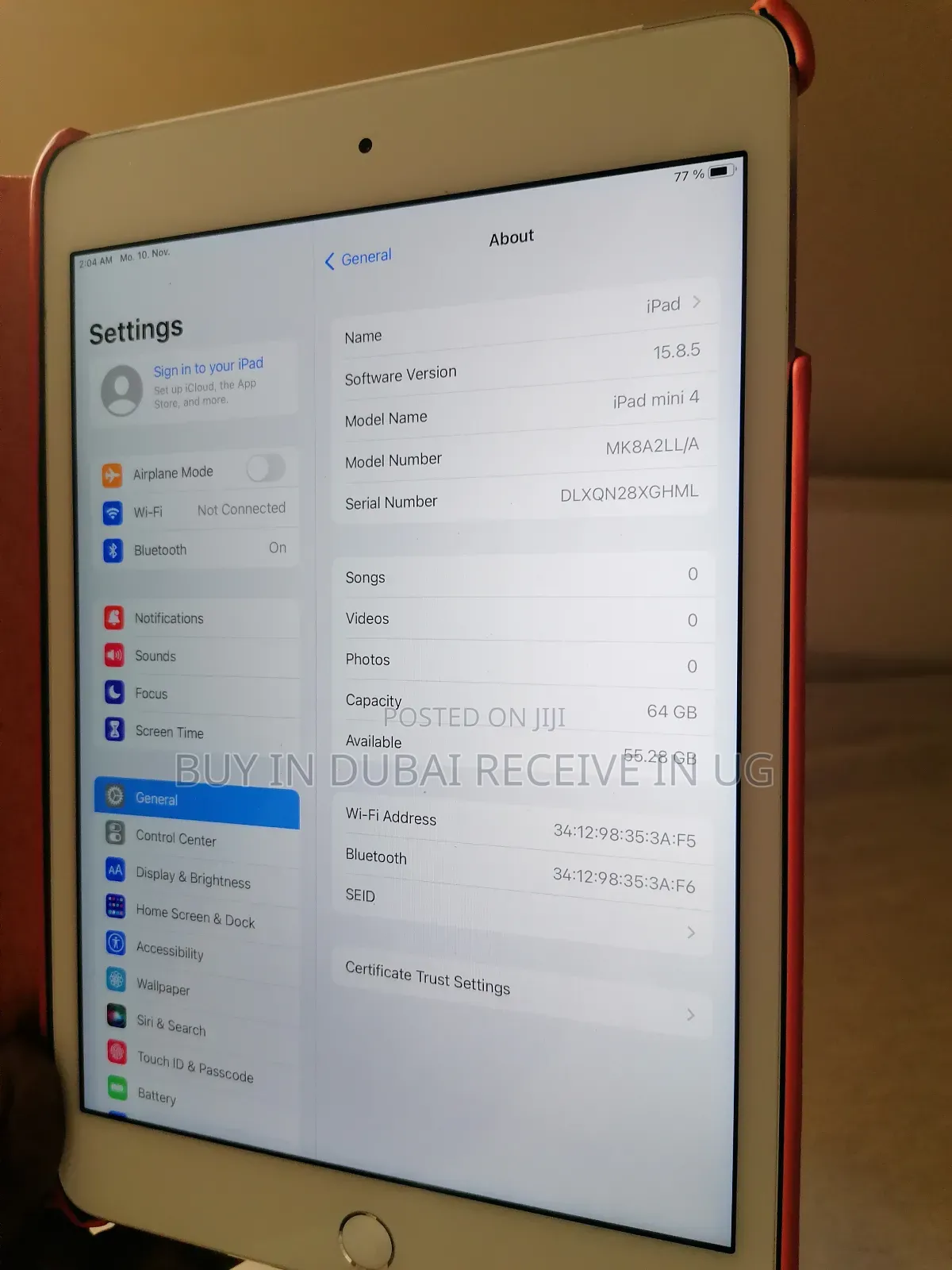 Apple iPad mini 4 64 GB