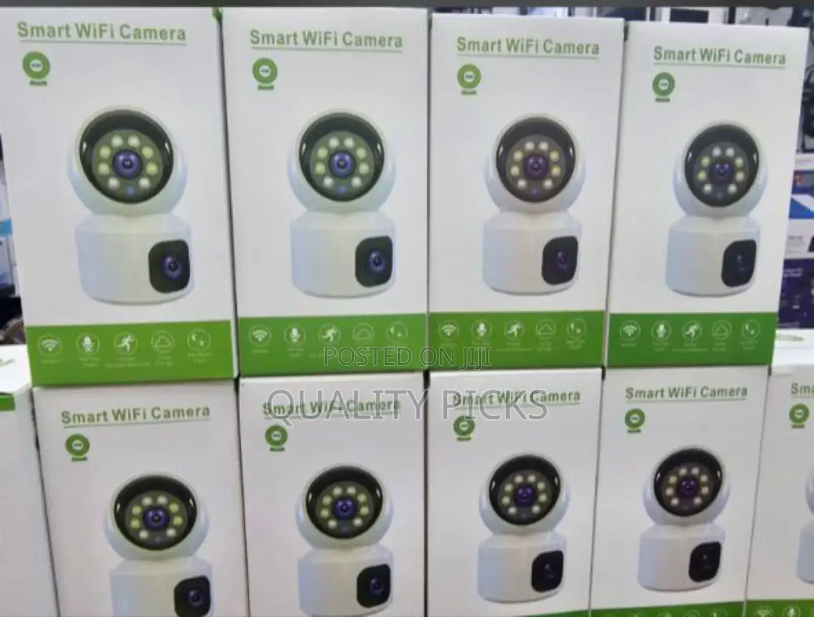 V380 Pro Dual Lens Wifi Camera, Sim Card Camera.
