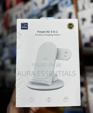 Wiwu Power Air 3 in 1 Wireless Charging Station