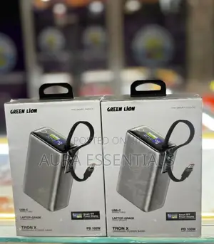Green Lion 25000mah 100watts Portable Multifunction Laptop Power Bank