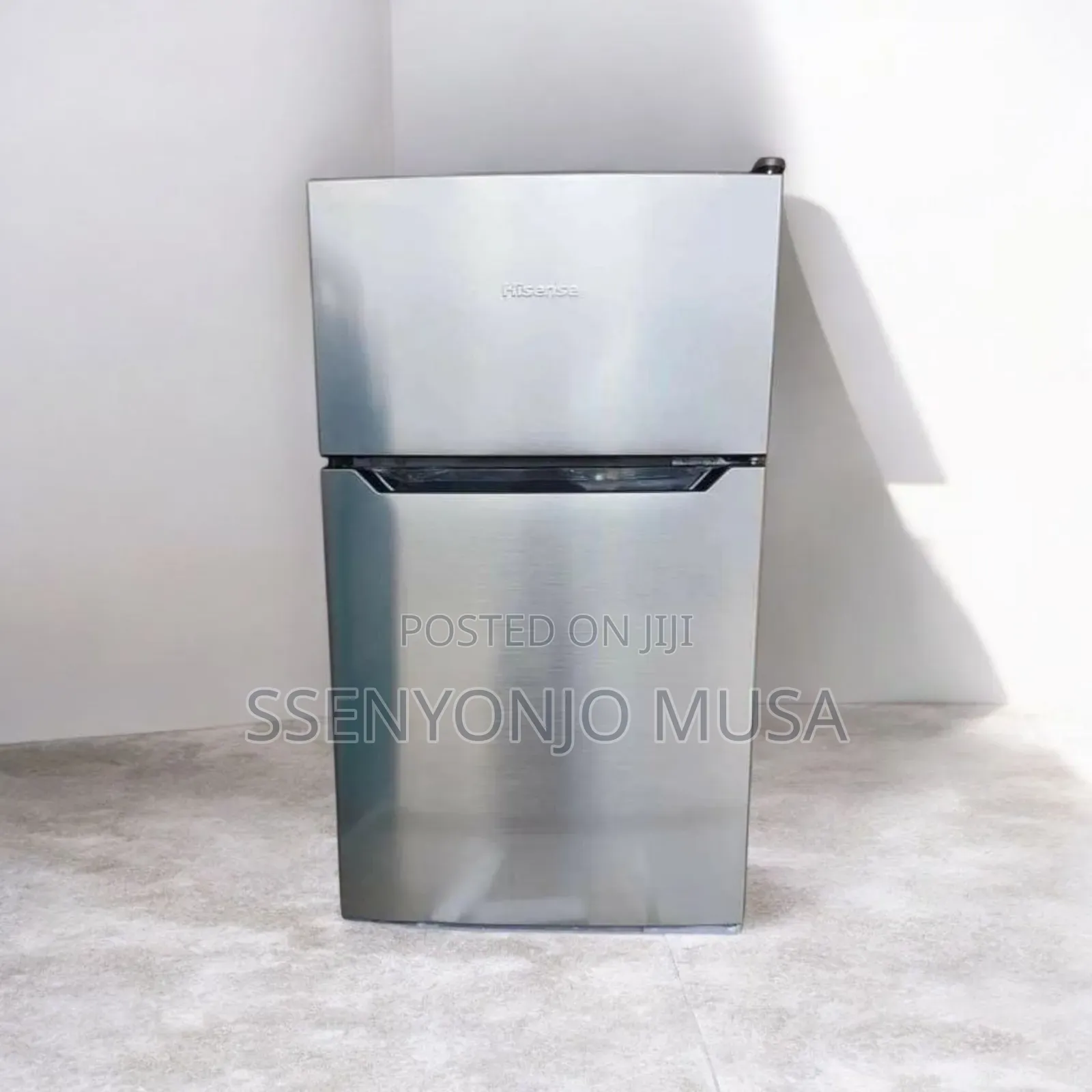 Hisense 120l Top Freezer Double Door Fridge -Silver, Rd-12dr