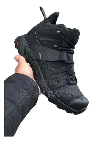 Men’S Triple Black Salomon X Ultra 4 Mid Gtx Hiking Sneaker Boots