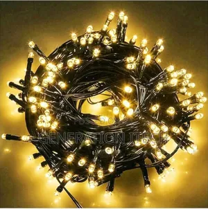 Led String Lights 50 Meters- Warm White For Christmas Trees, Gardens