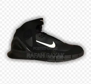 Original Black Nike Air Zoom Huarache 2k5 Kobe Basketball Sneakers