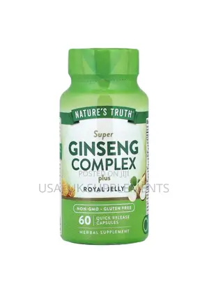 Nature’S Truth Super Gingsen Complex Plus Royal Jelly 60capsules