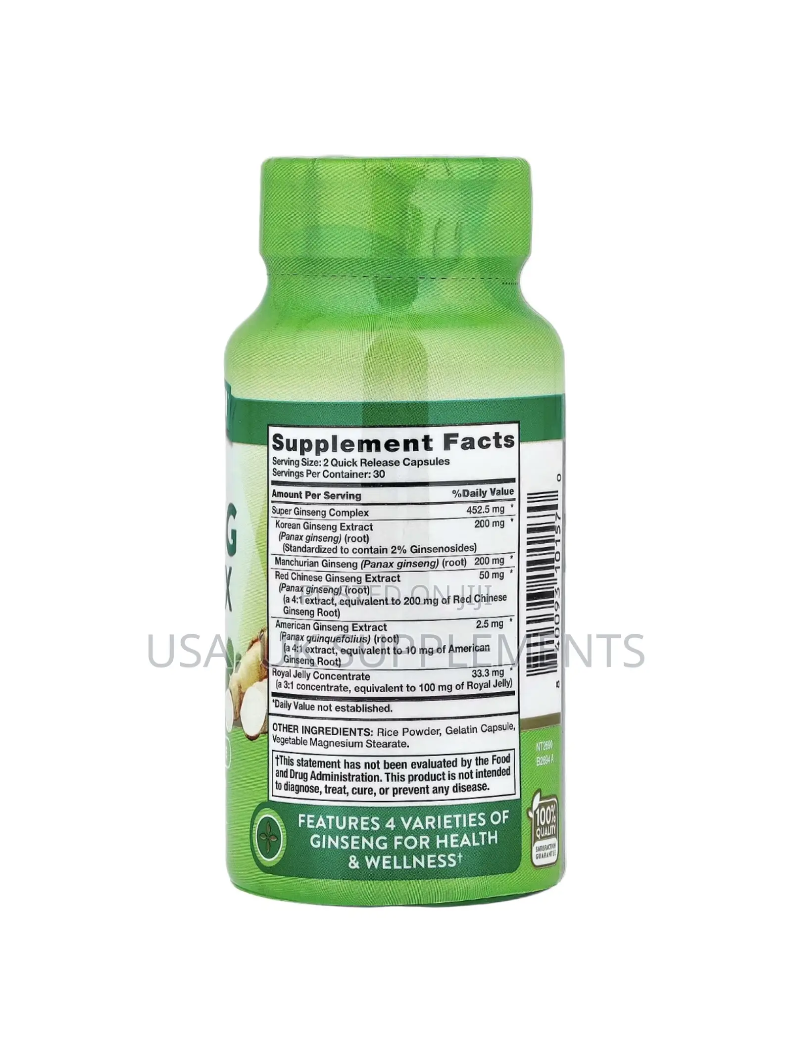 Nature’S Truth Super Gingsen Complex Plus Royal Jelly 60capsules