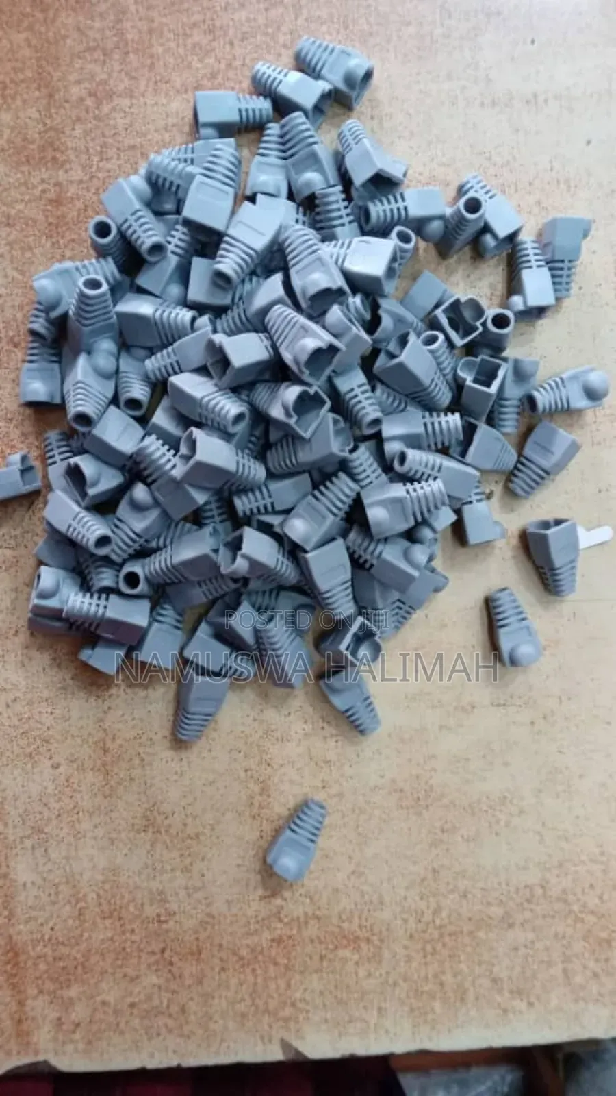 Pile Of Rj45 Strain Relief Boots.