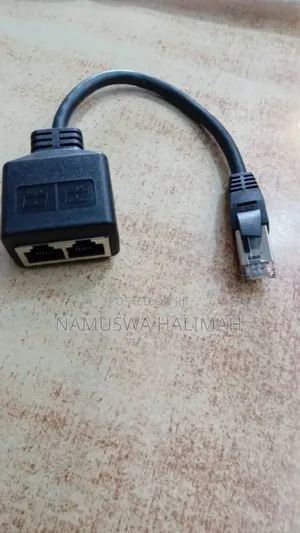 Rj45 Ethernet Splitter. It Is a Network Adapter