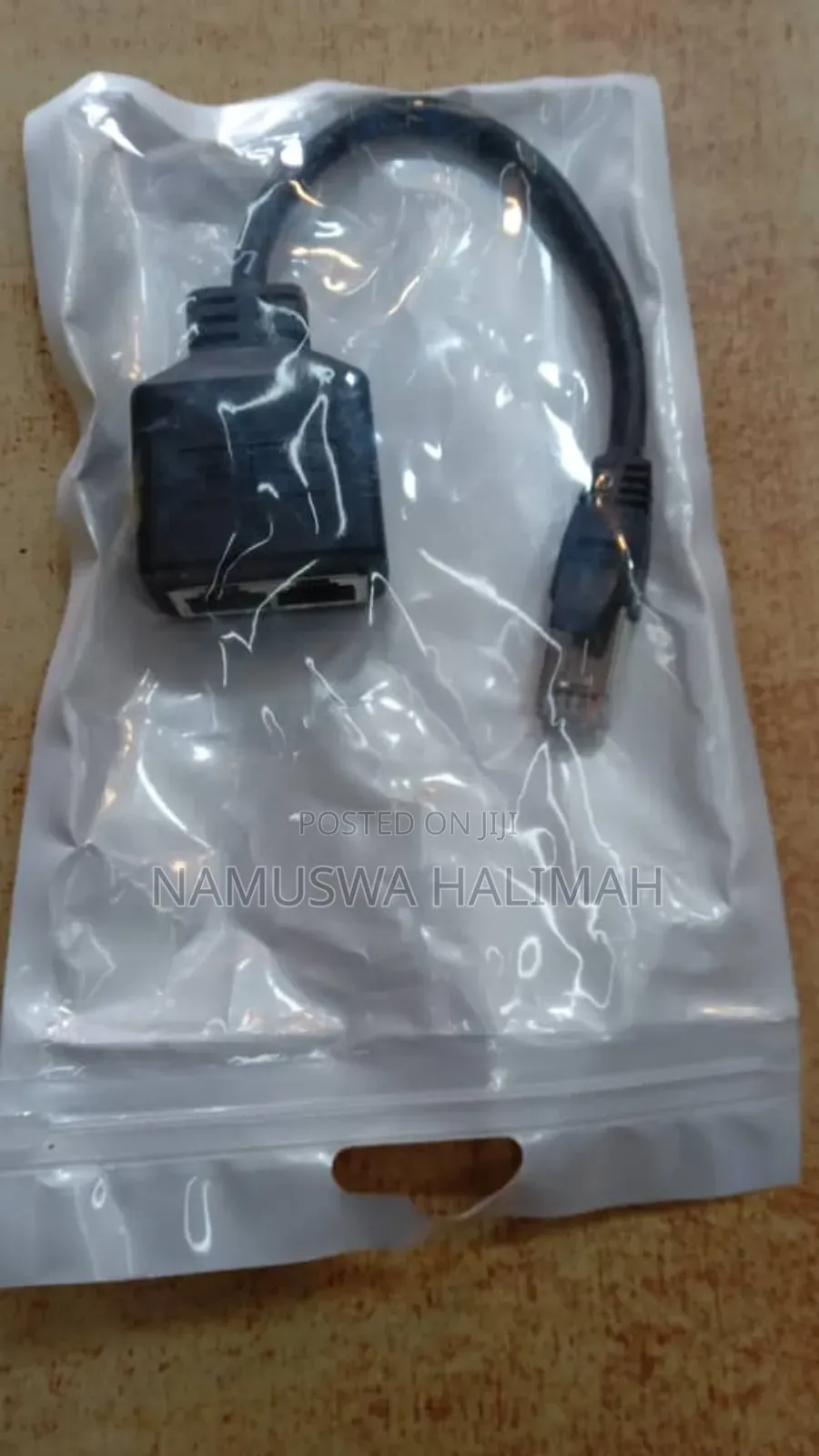 Rj45 Ethernet Splitter. It Is a Network Adapter