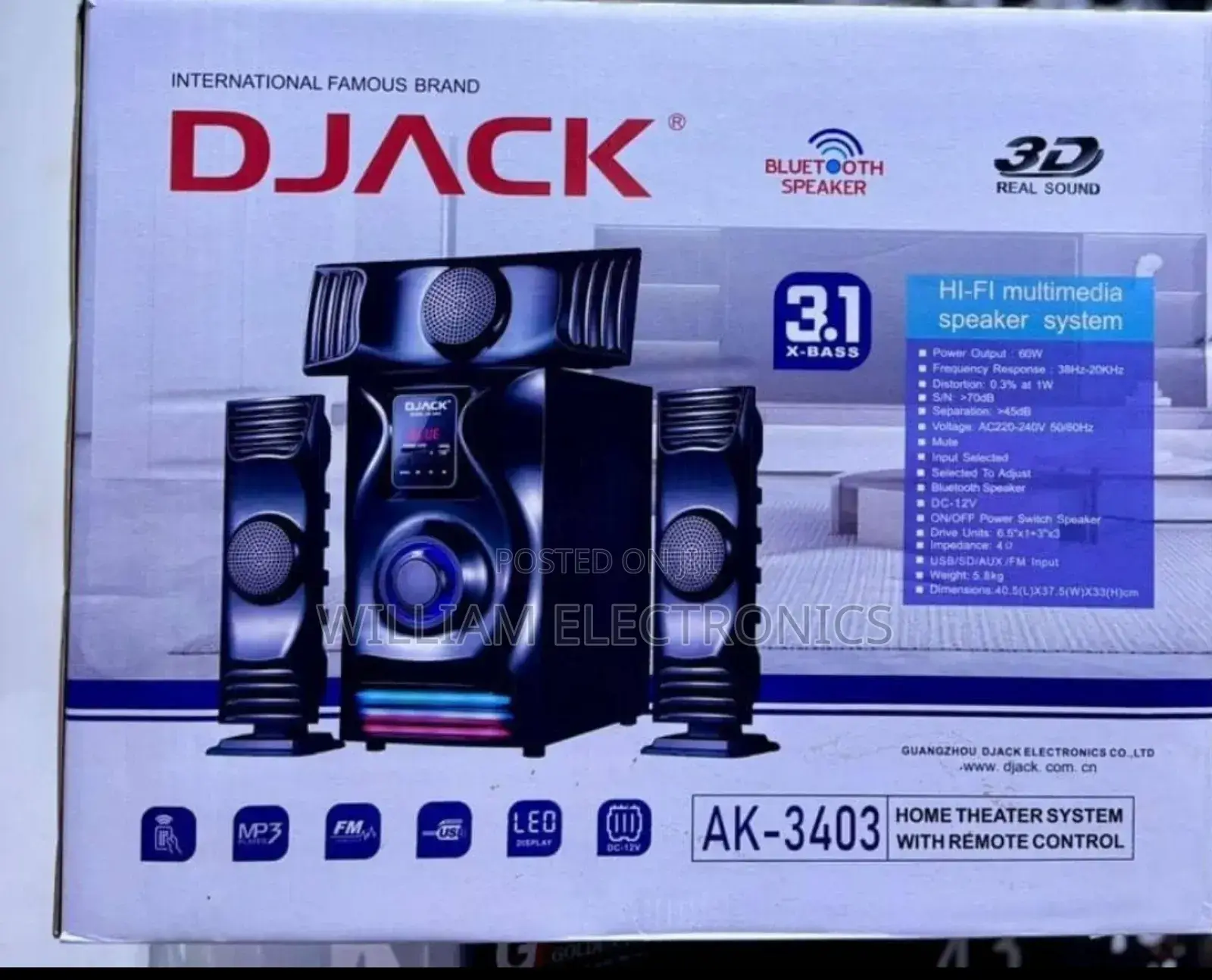 Djack Ak-3403 Woofer