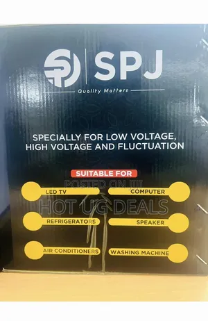 Spj Avr Automatic Voltage Regulator 1500w - Black(2 Yrs Wrty)