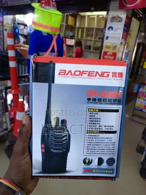 Baofeng Bf-888s Portable Two-Way Radio.