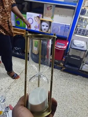 Decorative Brass Hourglass