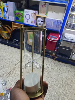Decorative Brass Hourglass