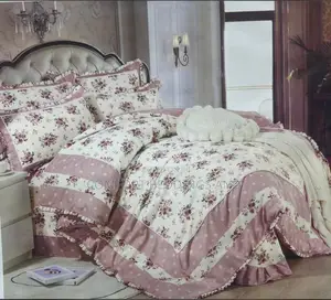 Flowered Duvet Cover Set