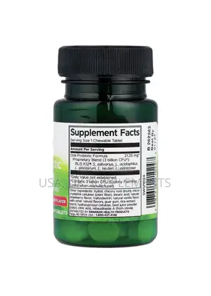 Swanson Oral Probiotics 3 Billion Cfu 30tablets
