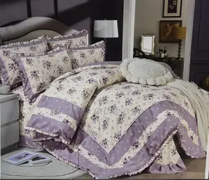 Flowered Duvet Cover Set