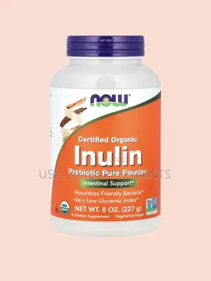 Now Inulin Pure Prebiotic Powder 227grams