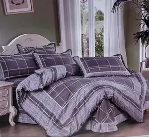 Checked Duvet Cover Set