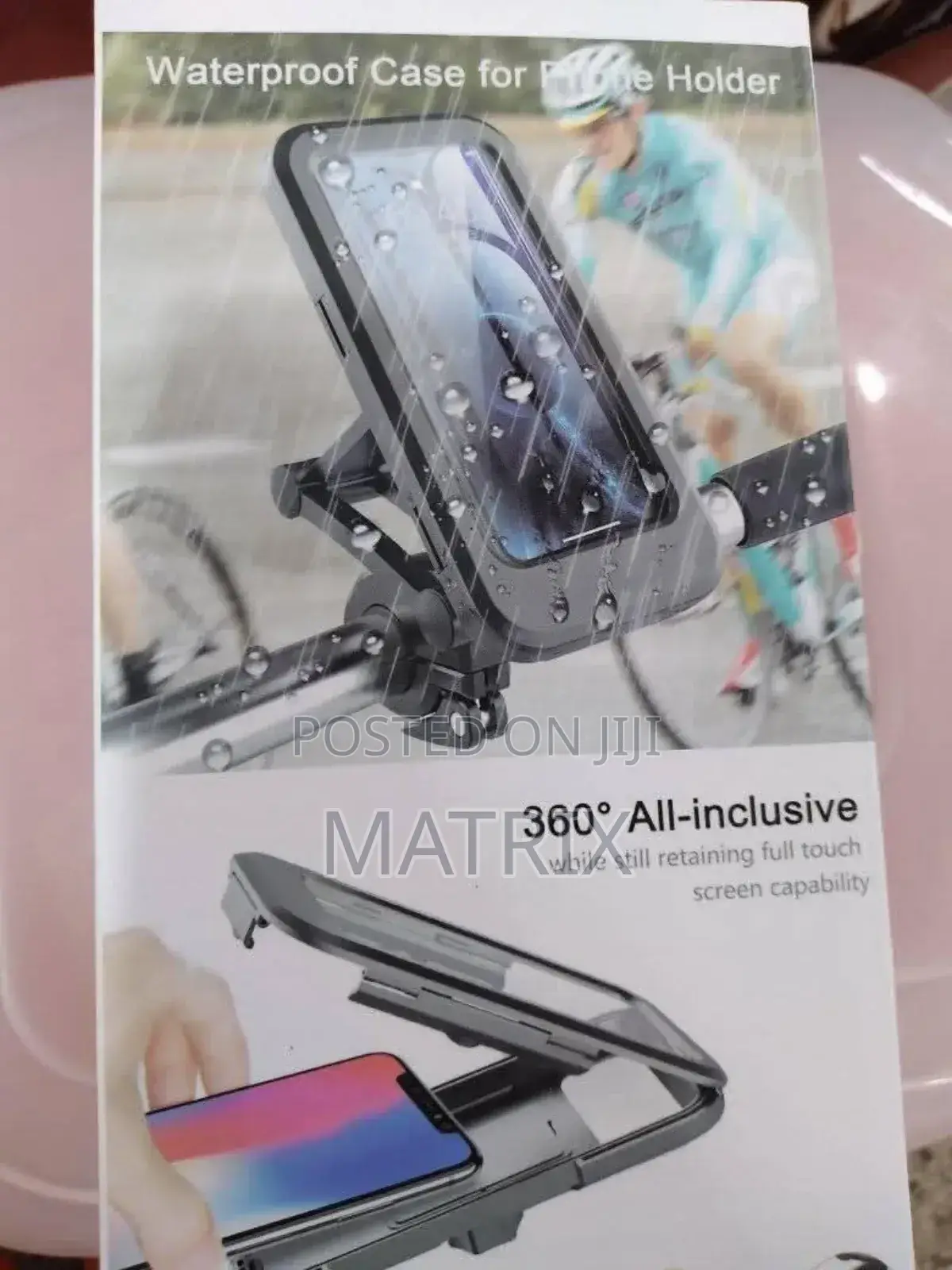 Waterproof Case For A Phone Holder For Bicycles Or Motorcycles