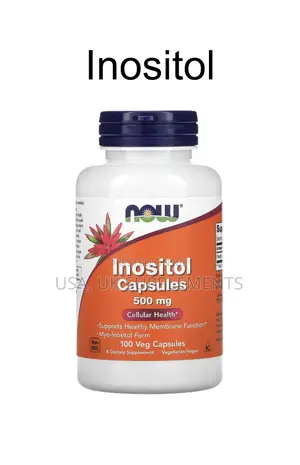Now 500mg Inositol 100capsules