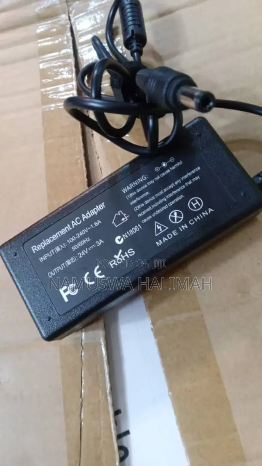 Replacement Ac Adapter With the Model Number N18061.