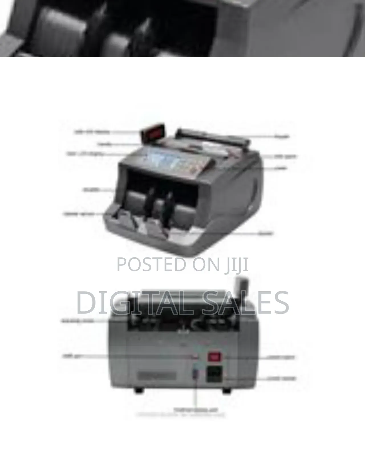 Banknote Intelligent Bill Counter Machine Money Counting Machine