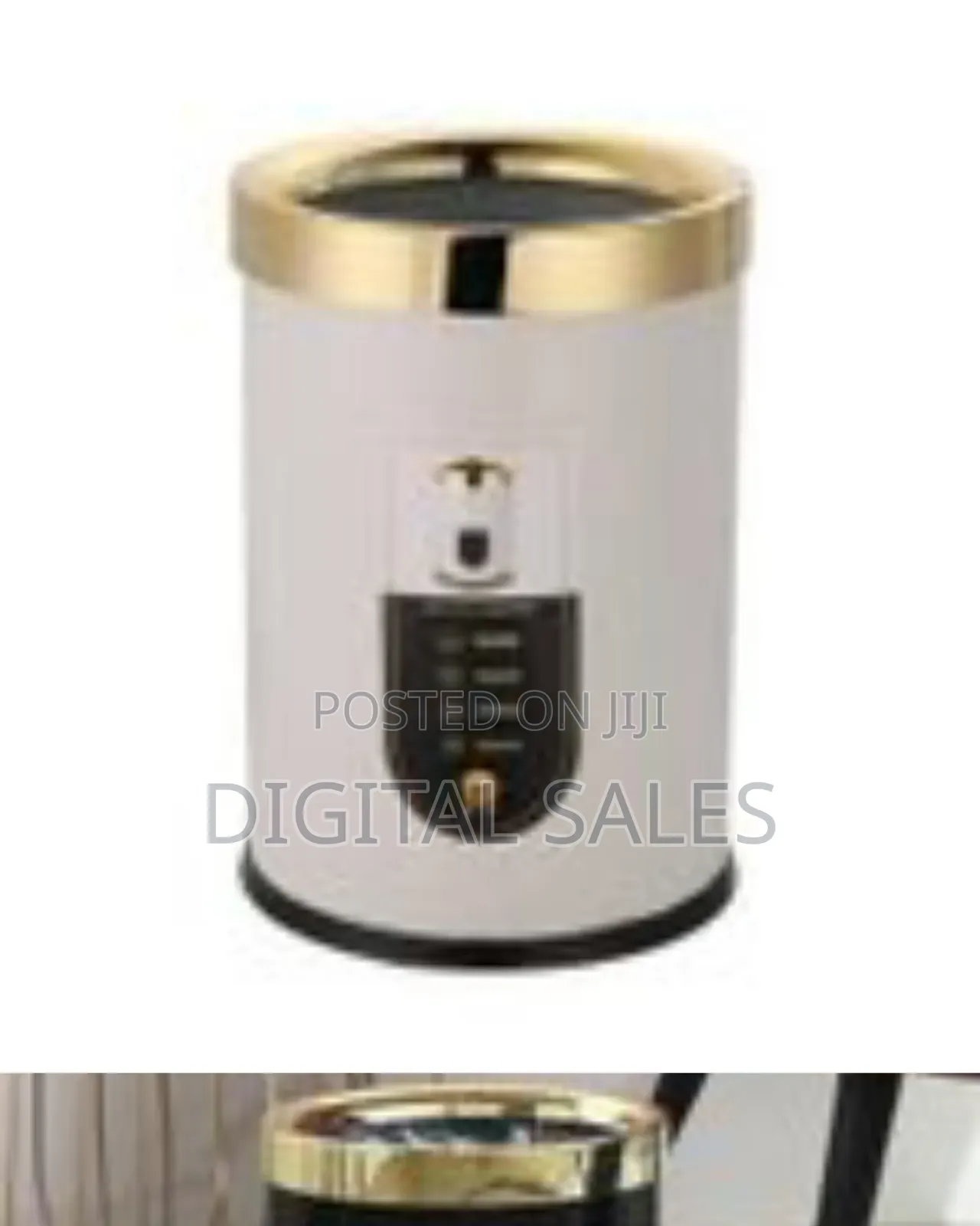 Recycling Bin for Bathroom Trash Bin Stainless Steel Dust Bucket For