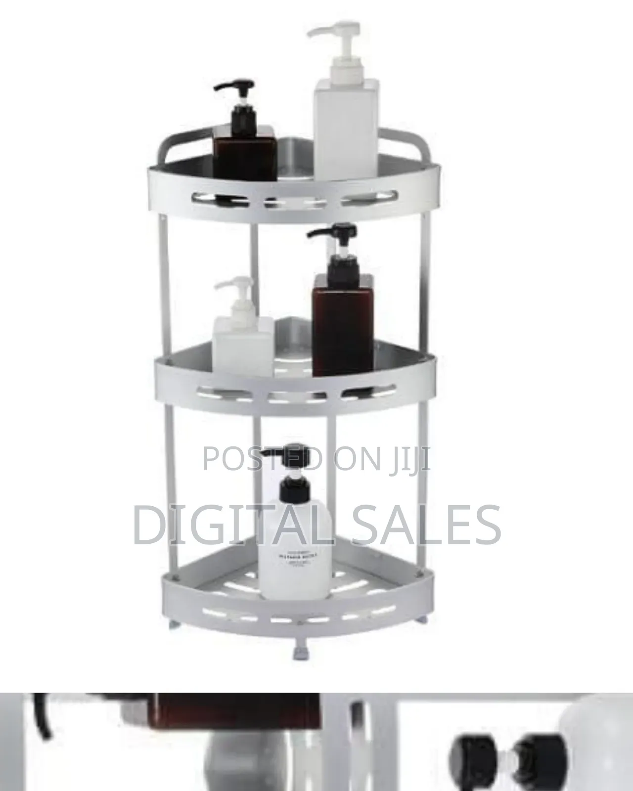 Bathroom Kitchen Triangular Aluminum Wall Mount