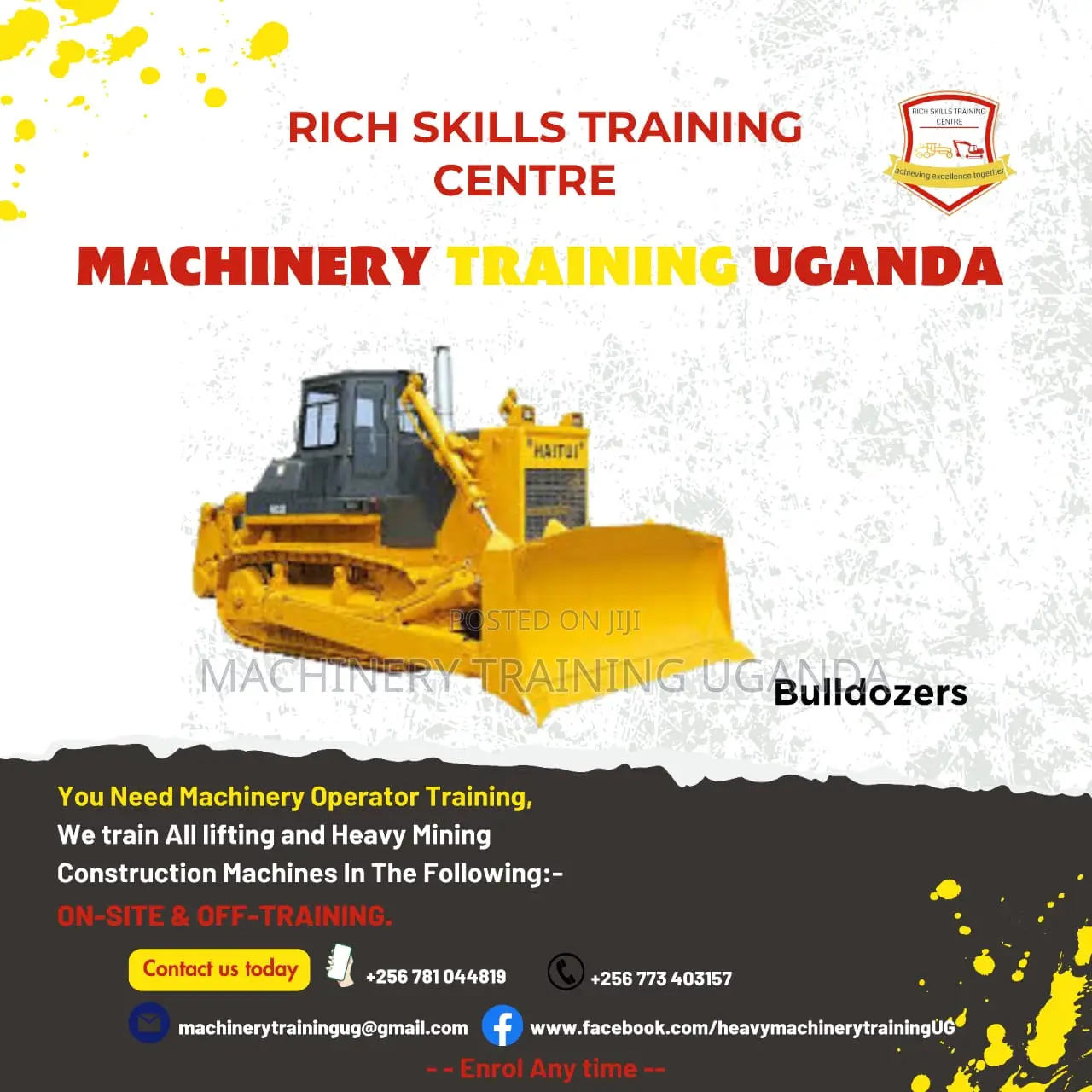 Bull Dozer Operator Training