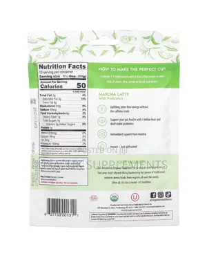 Organic Matcha Latte With Probiotics 150g
