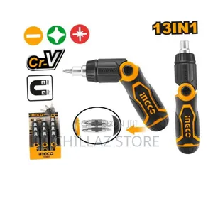 Ingco 13 in 1 Ratchet Screw Driver Set.