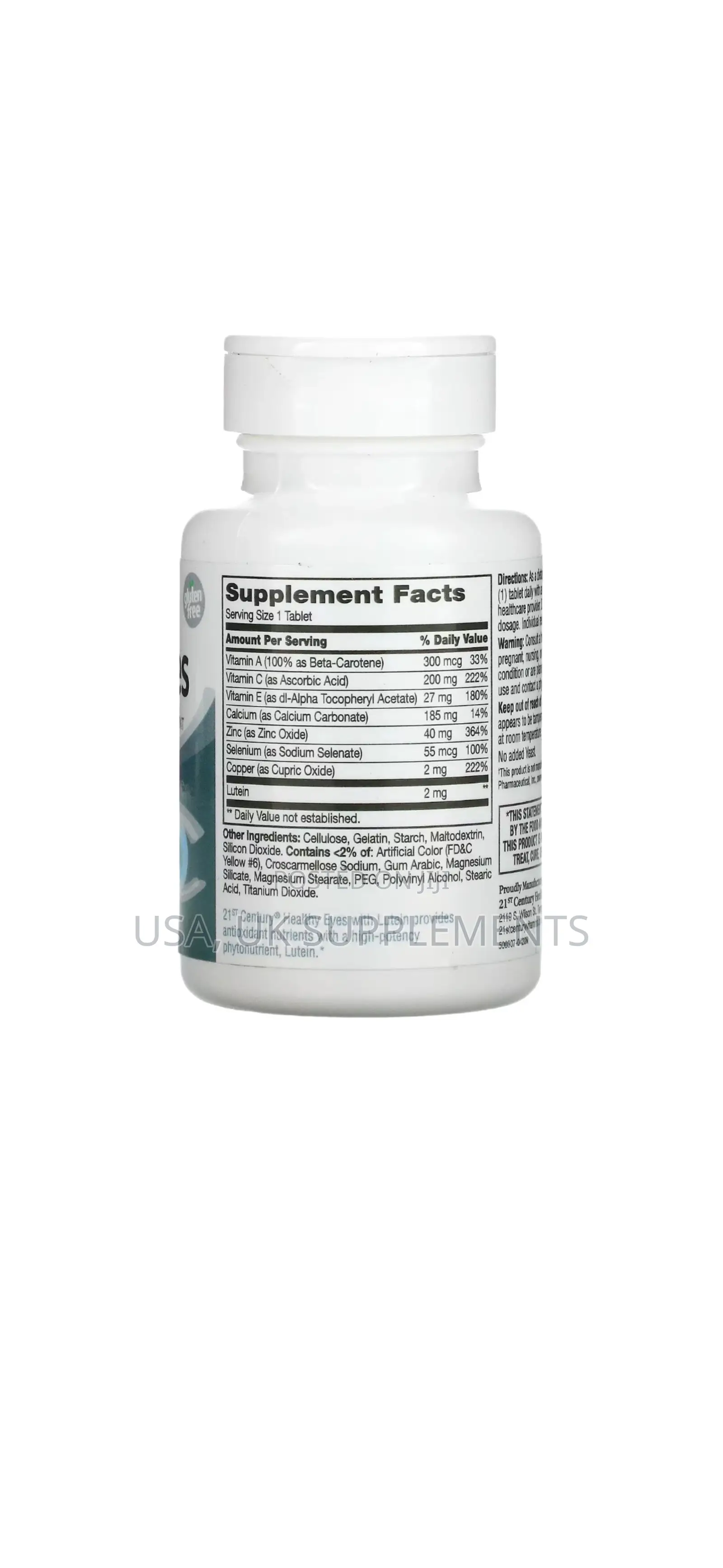 21st Century Healthy Eyes Lutein and Antioxidant 60tablets