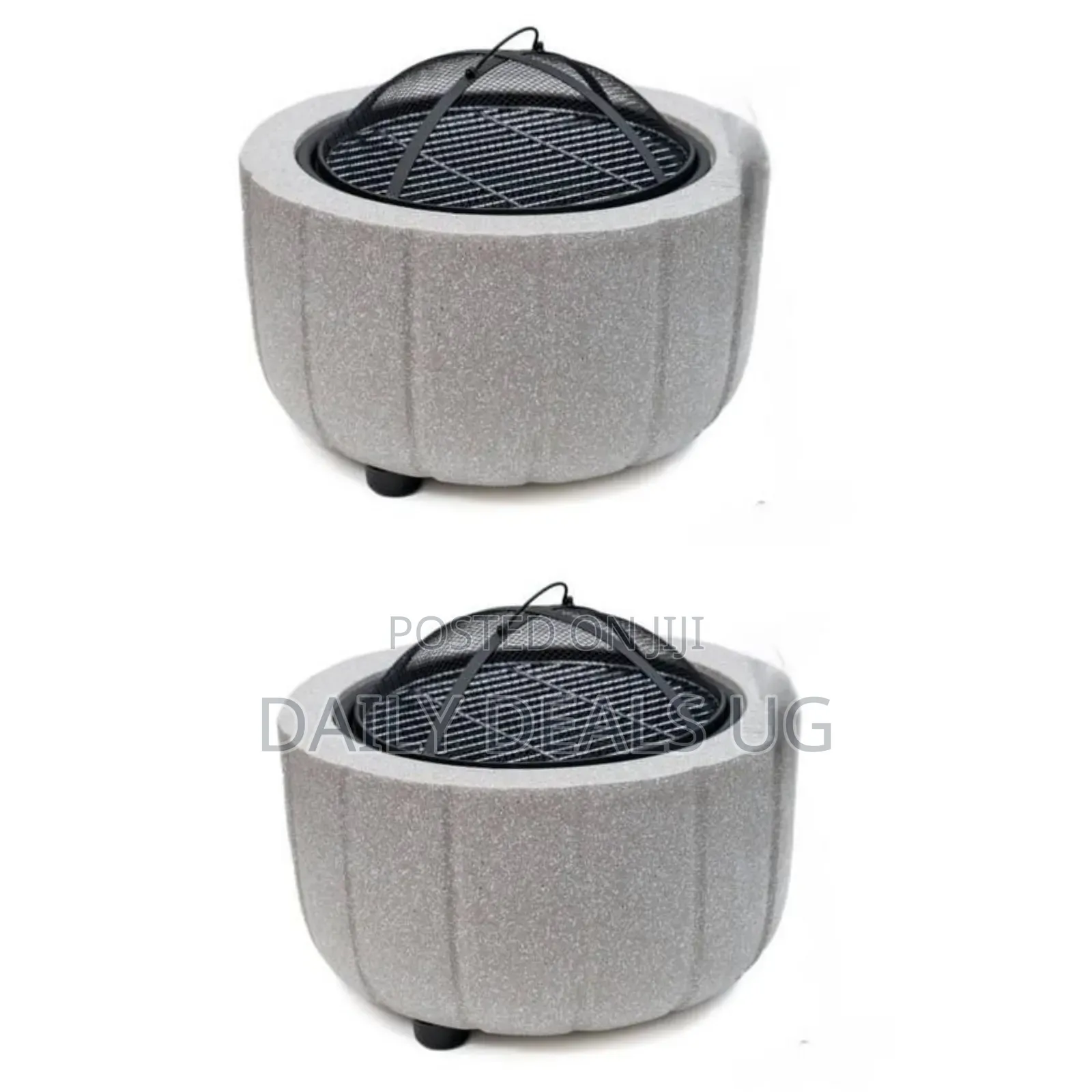 Outdoor Fire Pit Heating Brazier- Large Bonfire Wood Stove Burning