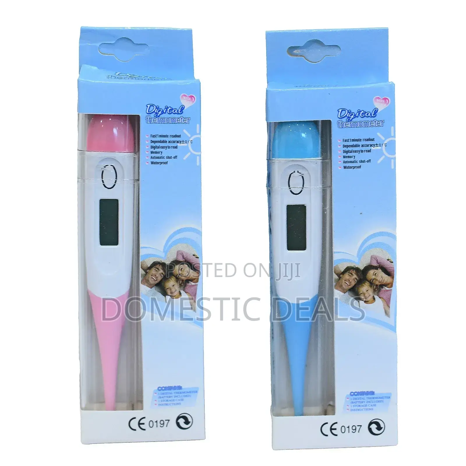Oral Armpit Digital Temperature Thermometer